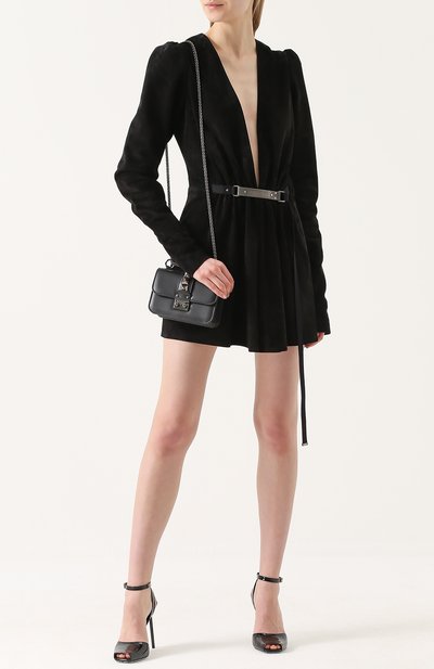 Сумка glam lock noir mini VALENTINO, арт. MW2B0864/VBL, фото 2