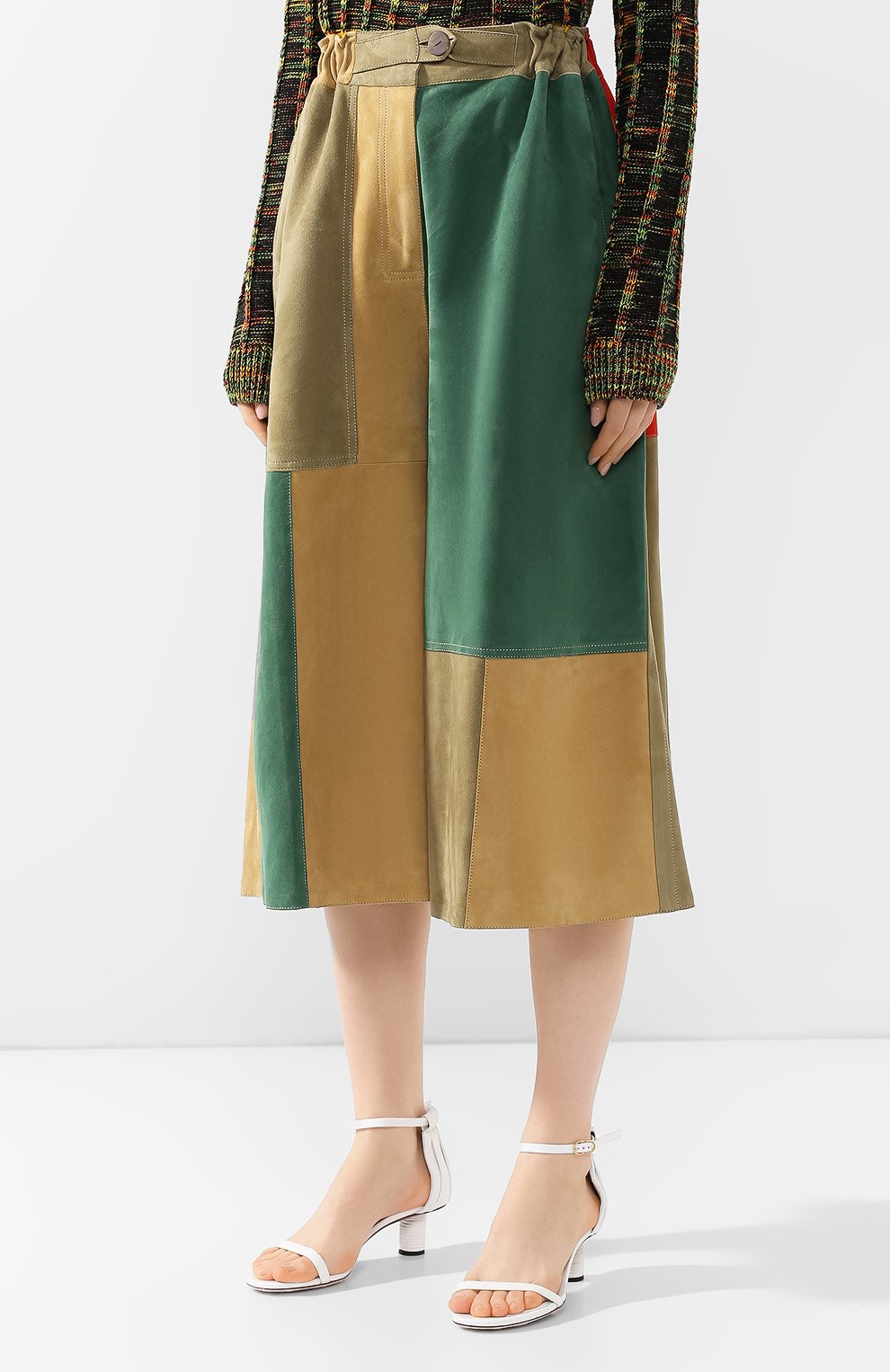 Кожаные брюки LOEWE, арт. D11925968F, фото 3