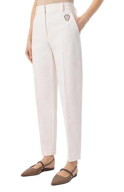 Хлопковые брюки BRUNELLO CUCINELLI, арт. MA126P8873, фото 3