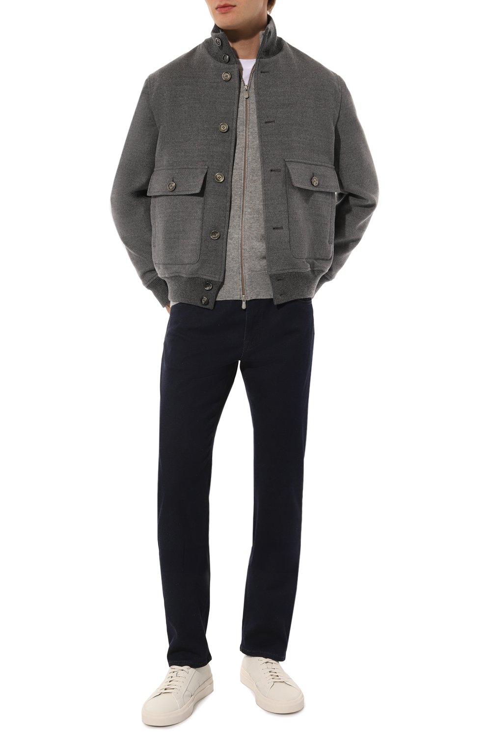 Шерстяной бомбер BRUNELLO CUCINELLI, арт. MY4416895, фото 2