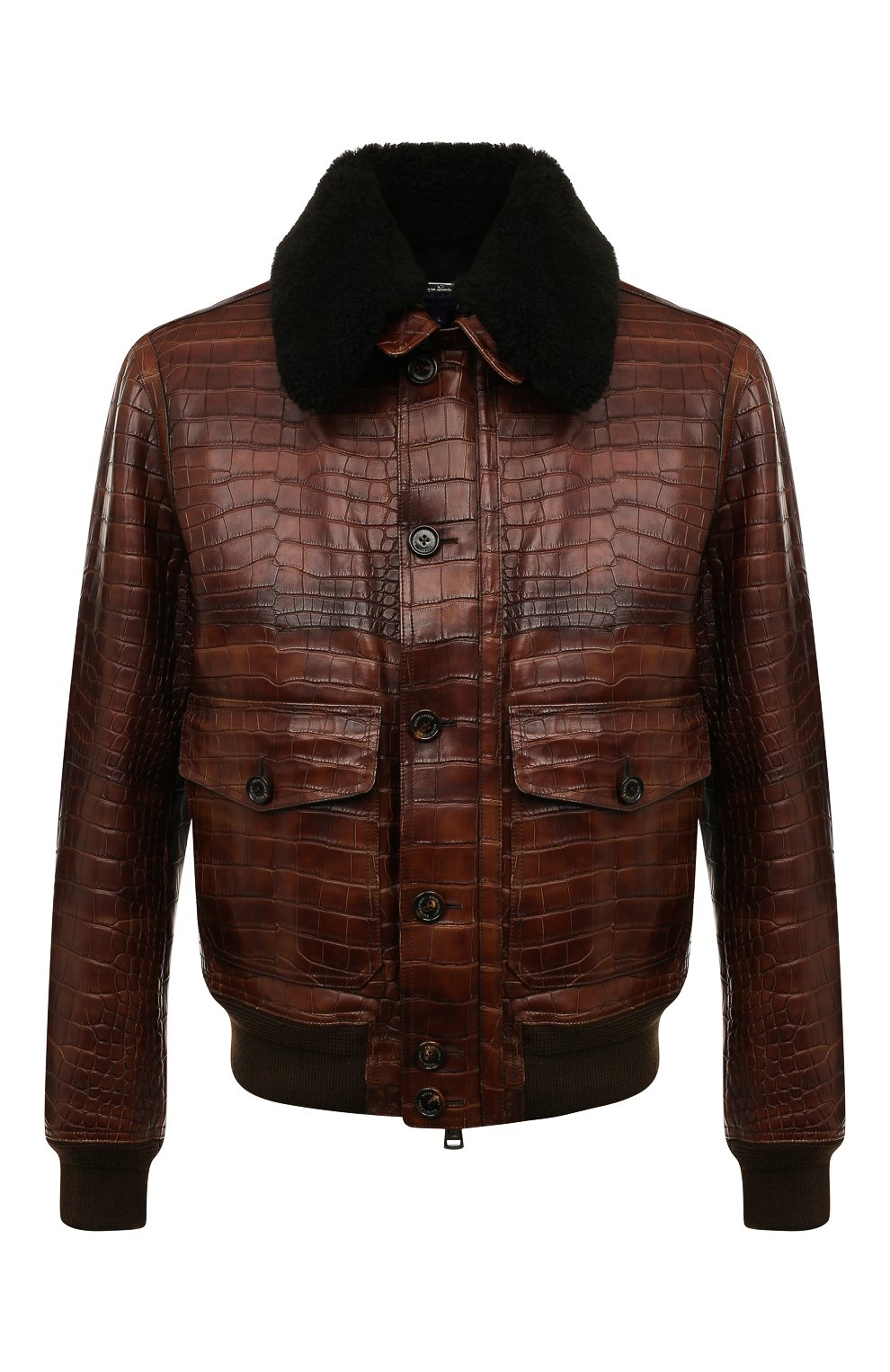 Бомбер из кожи крокодила RALPH LAUREN, арт. P30/NV172/SC143, фото 1