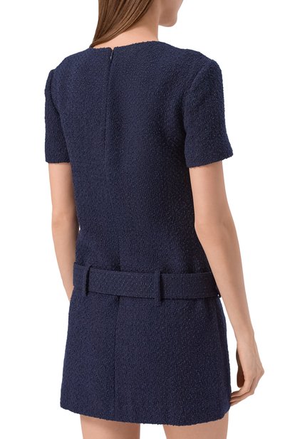 Твидовое платье SELF-PORTRAIT, арт. PF25034SBL, фото 4