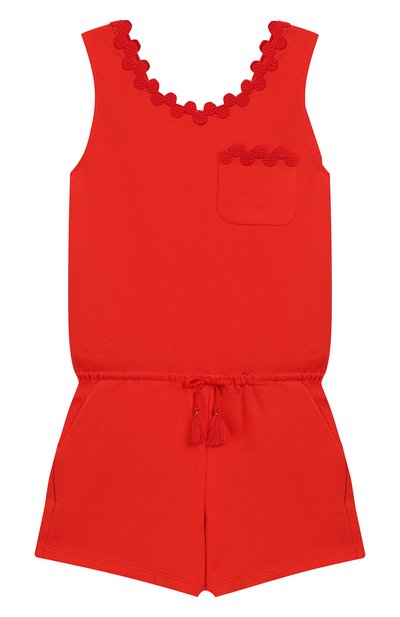 Хлопковый комбинезон CHLOÉ, арт. C14585/2A-5A, фото 1