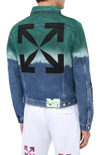 Джинсовая куртка OFF-WHITE, арт. 0MYE054E20DEN0024510, фото 4