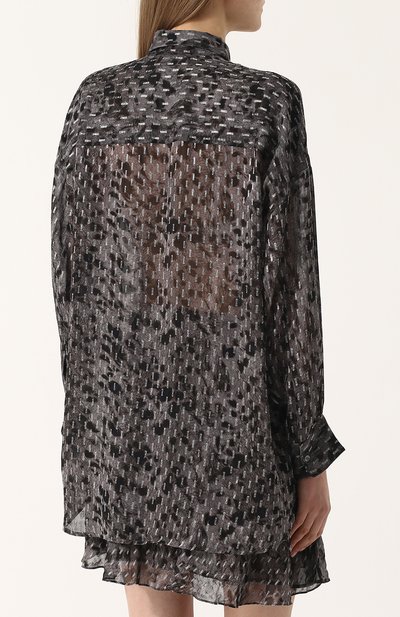 Блуза свободного кроя из вискозы IRO, арт. 18SWP18CARN, фото 4