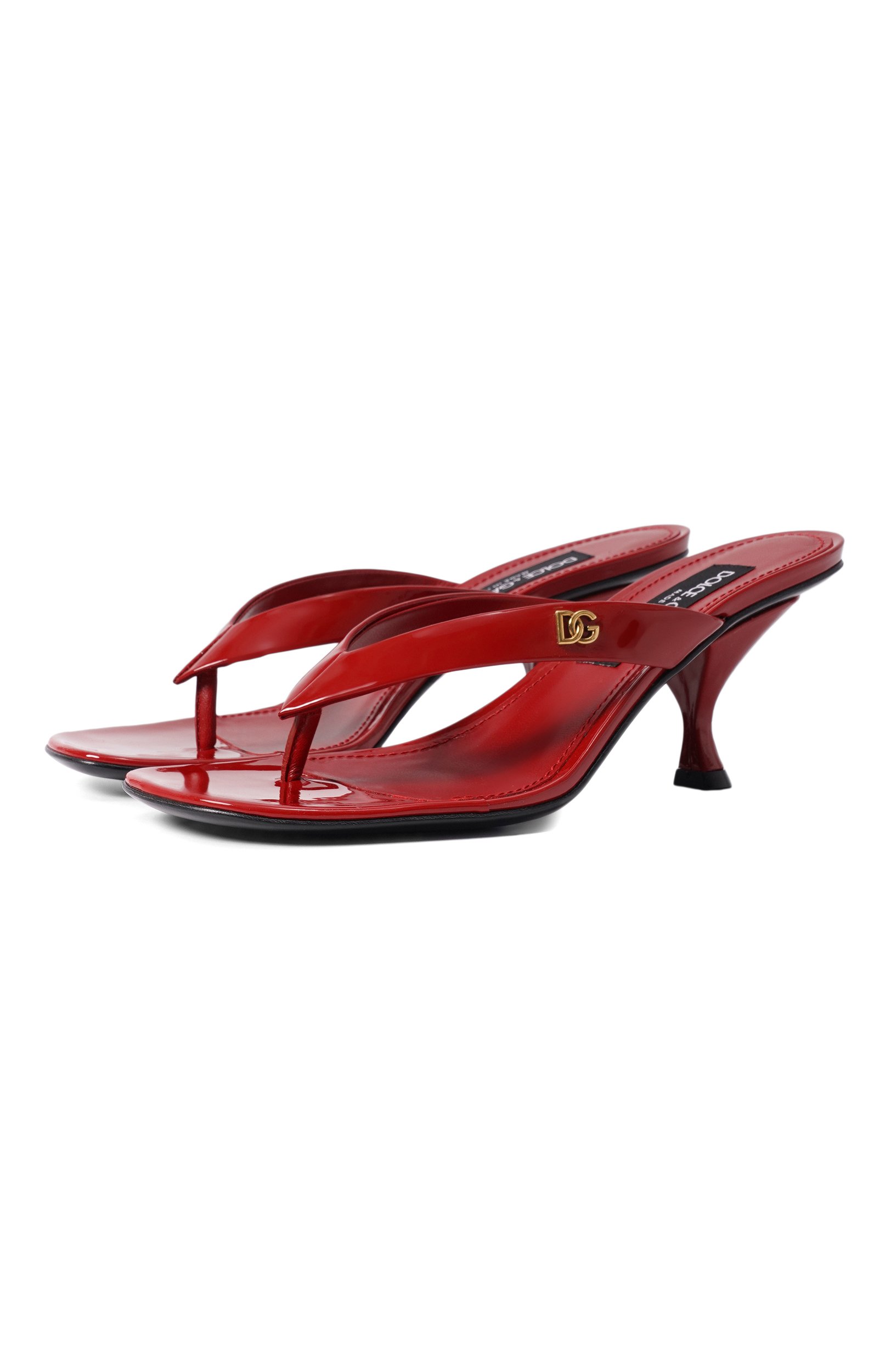 Лакированные мюли claudia 60 DOLCE & GABBANA, арт. CR2044/A1471, фото 1