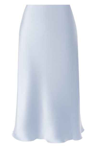 Женская юбка-миди NANUSHKA, арт. ZARINA_ICE BLUE_SLIP SATIN