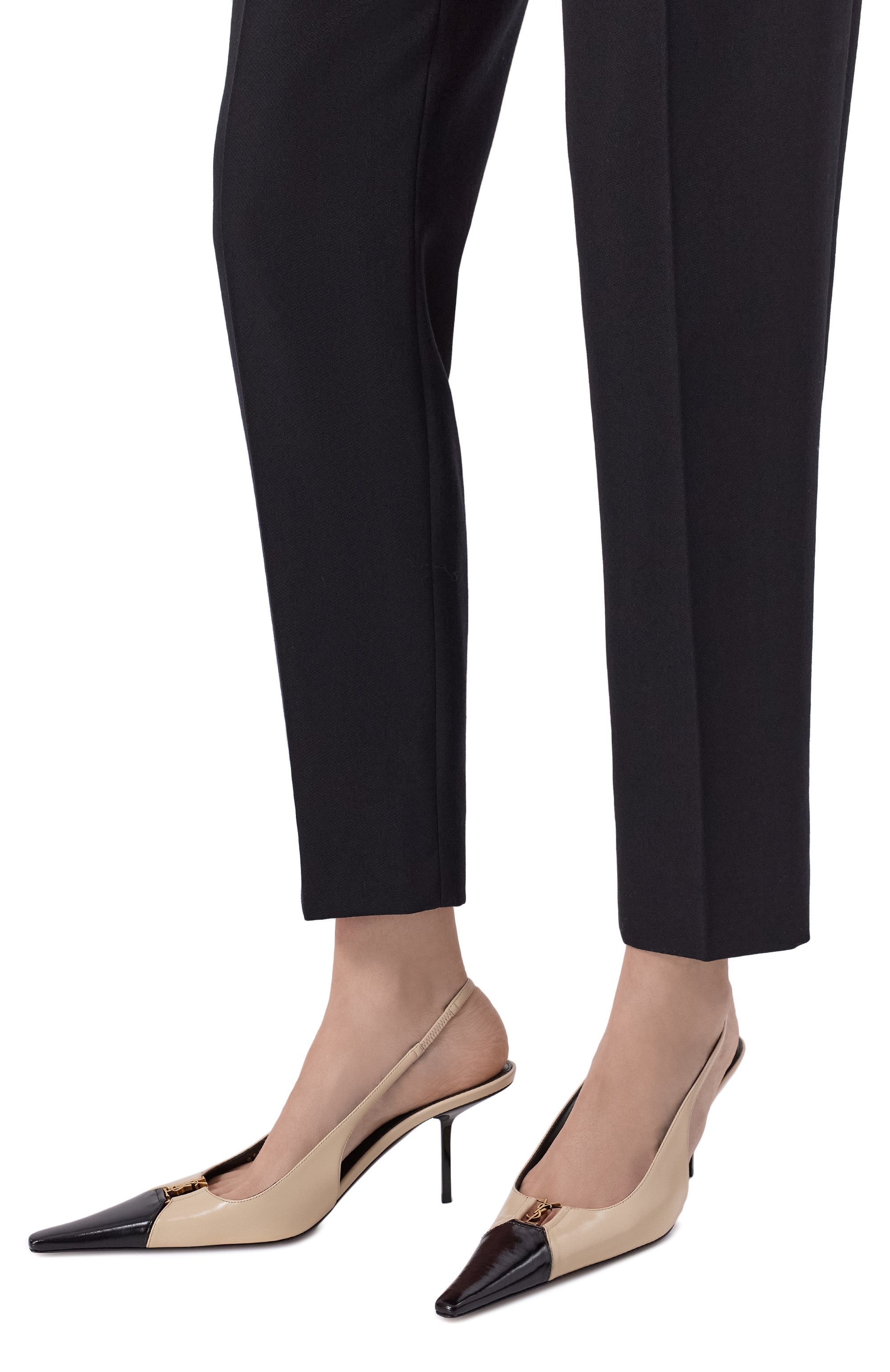 Кожаные туфли babylone breteuil 75 SAINT LAURENT, арт. 858966/AAESX, фото 2