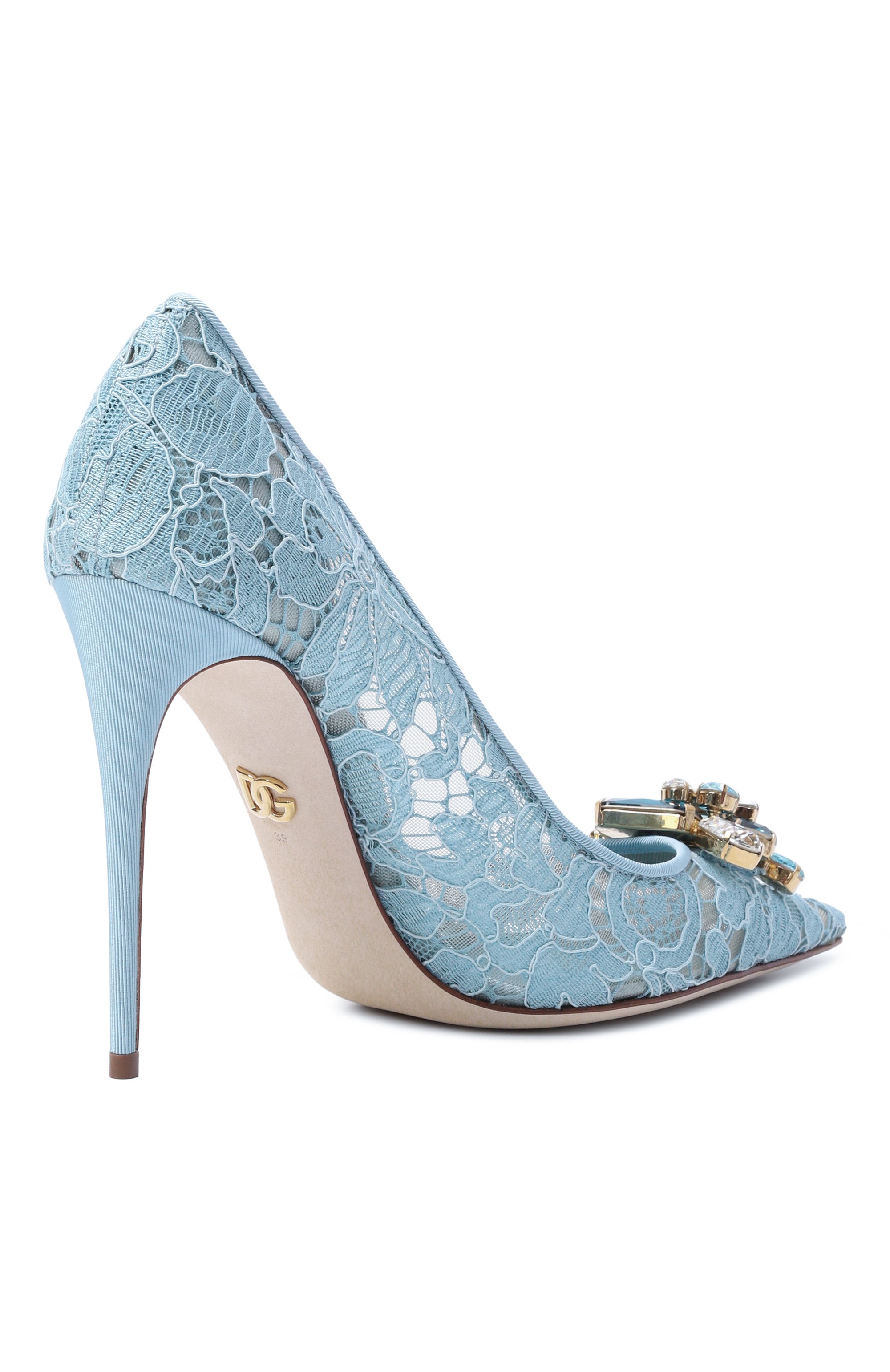 Текстильные туфли rainbow 105 DOLCE & GABBANA, арт. CD1823/AQ074, фото 5