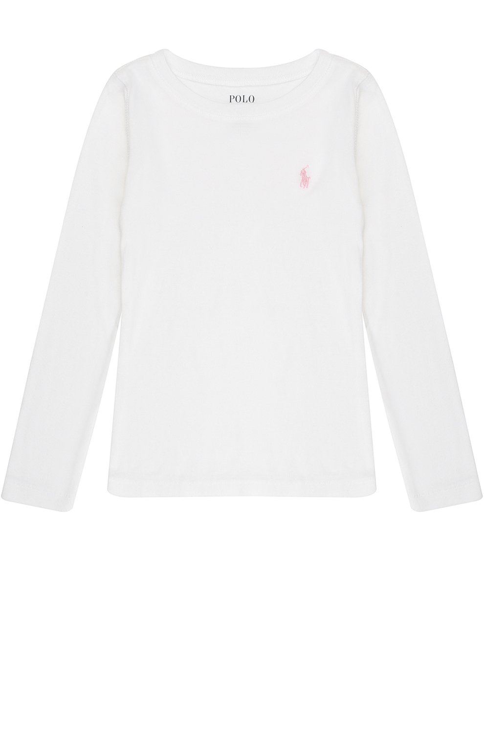Однотонный лонгслив с логотипом бренда POLO RALPH LAUREN, арт. 312506086, фото 1