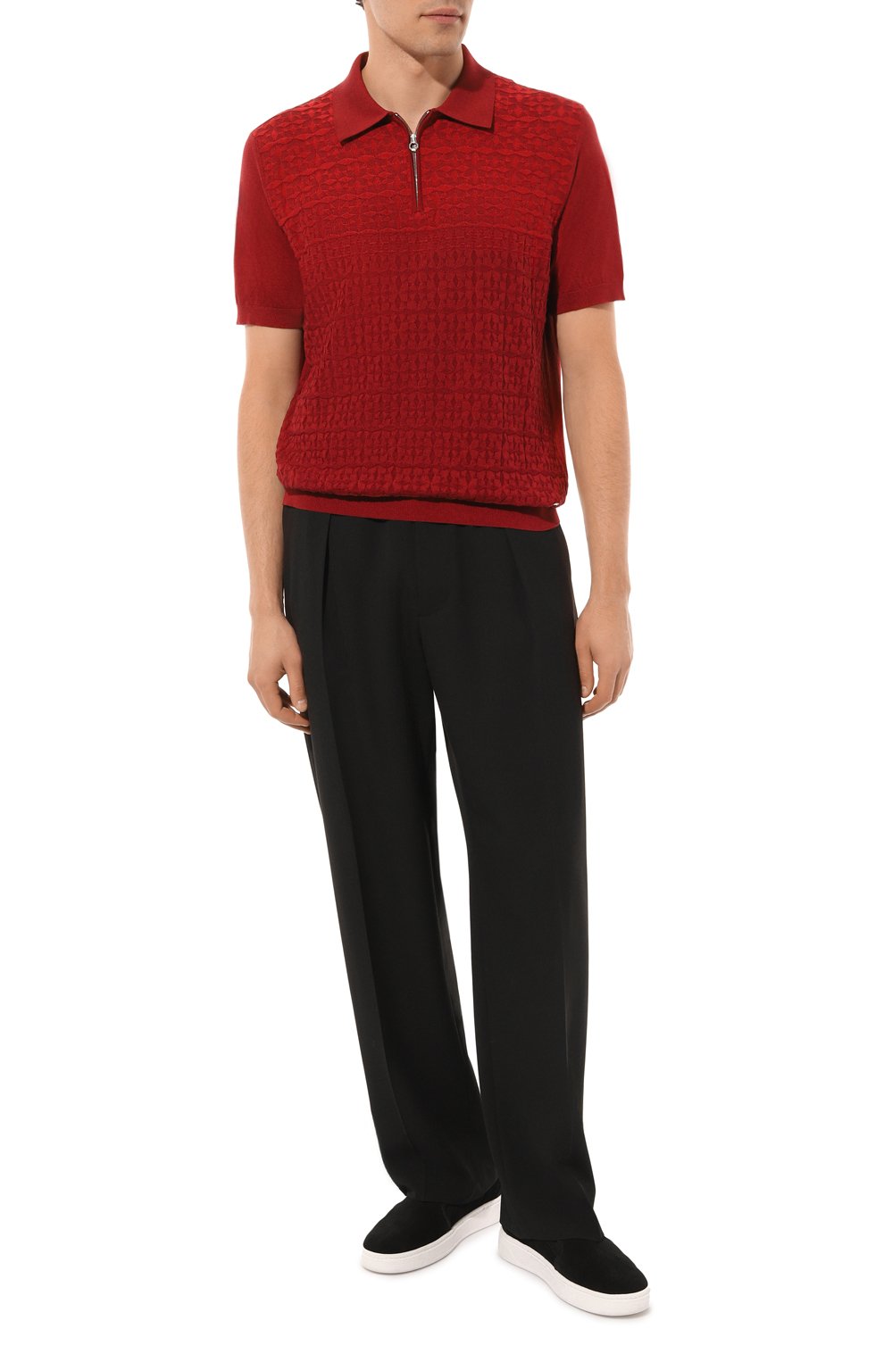 Поло из шелка и хлопка STEFANO RICCI, арт. K818085P31/F24287, фото 2