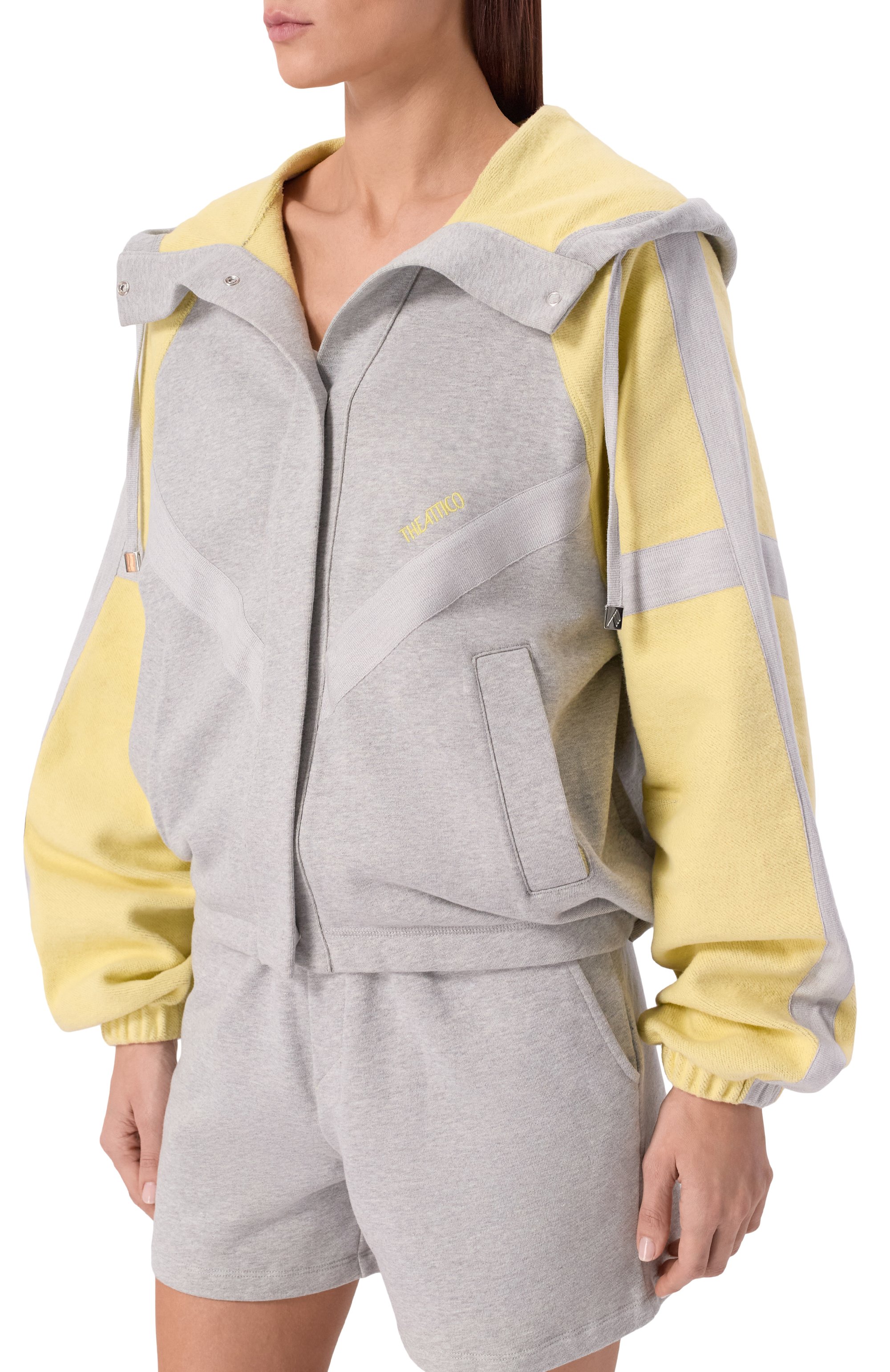 Хлопковая толстовка THE ATTICO, арт. 260WCB00110/JJF007AA, фото 3