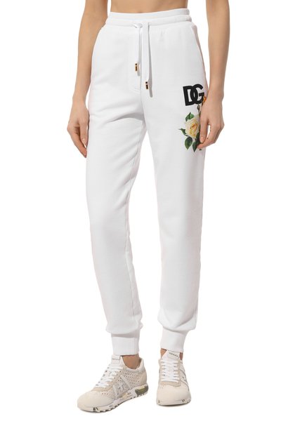 Хлопковые джоггеры DOLCE & GABBANA, арт. FTCQGT/GDCDF, фото 3