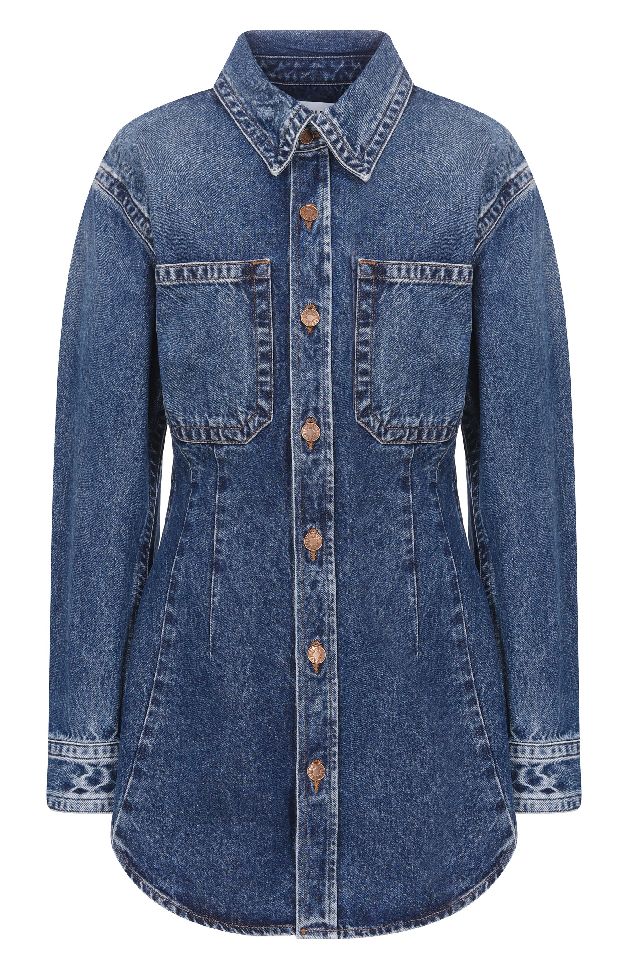 Джинсовая рубашка AGOLDE, арт. A74451254, фото 1