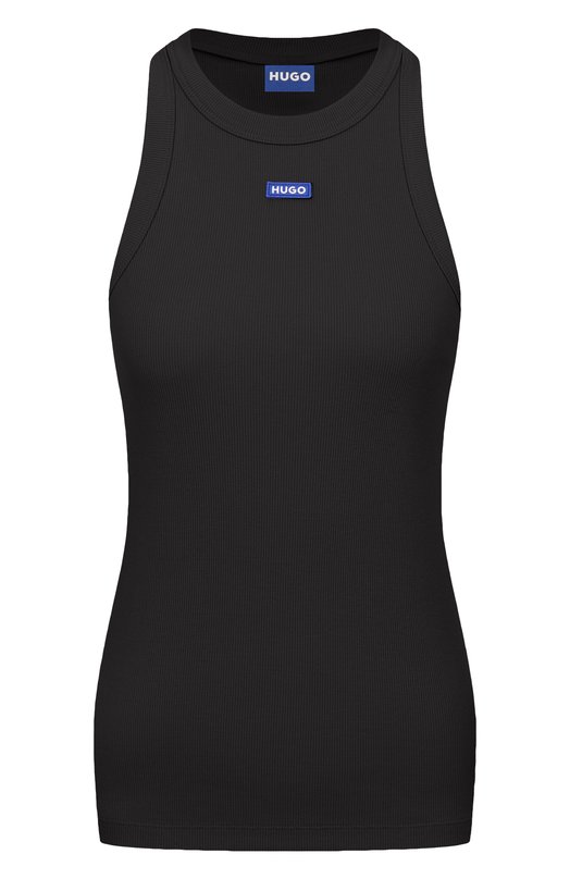 Хлопковая майка HUGO Blue 50508857 Чёрный 50508857