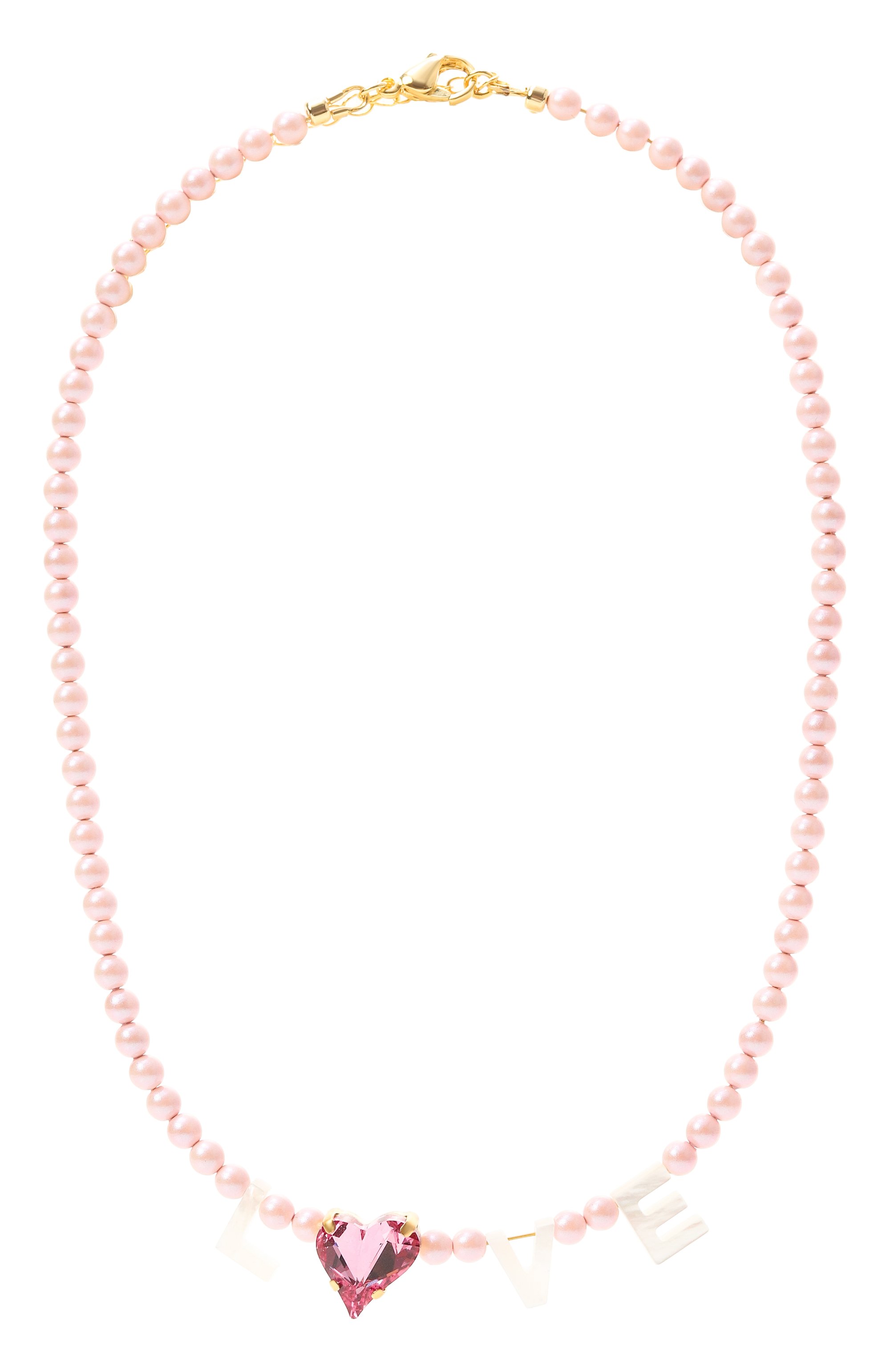 Колье PINK.OLIVKA розового цвета по цене 12700 руб., арт. PO-70309, фото 1 Колье PINK.OLIVKA, арт. PO-70309, фото 1