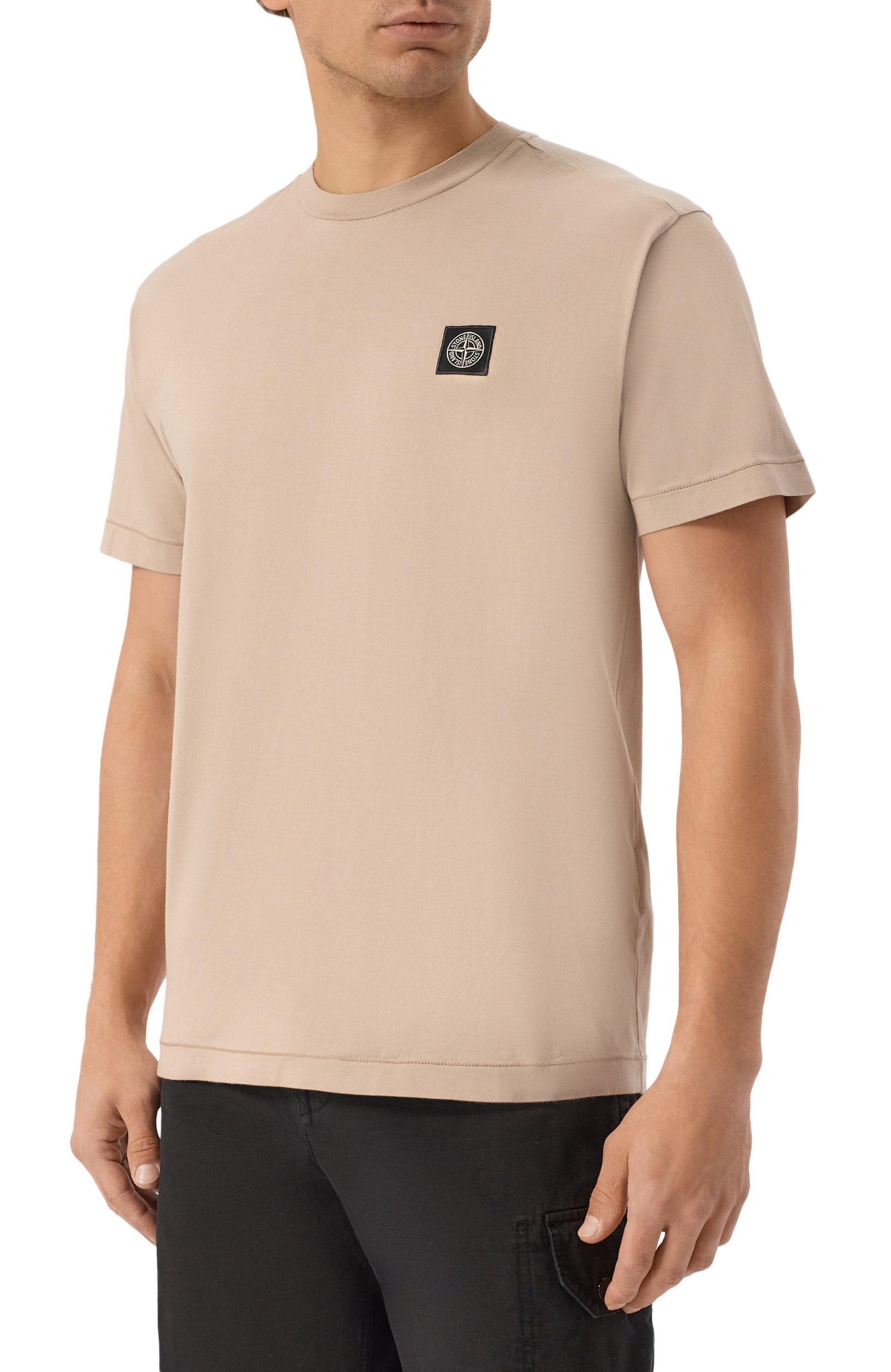 Хлопковая футболка STONE ISLAND, арт. L1S152100027/S0013, фото 3
