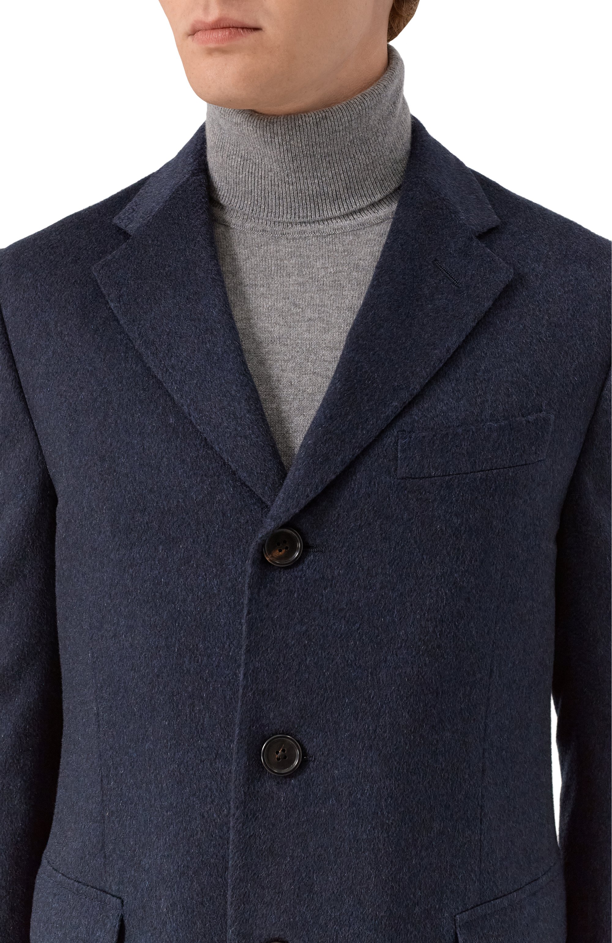 Кашемировое пальто CORNELIANI, арт. 261403-2612098, фото 5