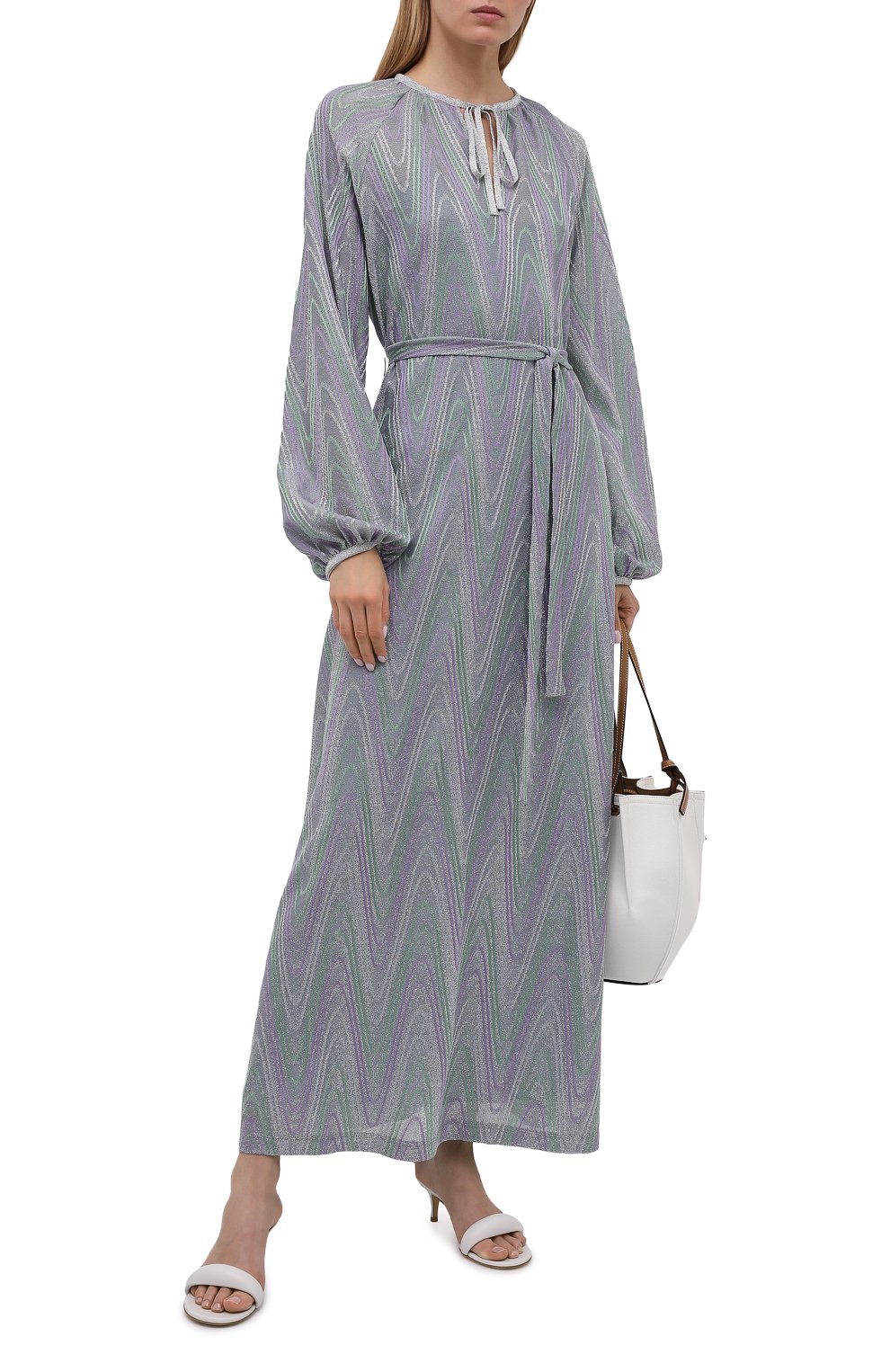 Платье из хлопка и вискозы M MISSONI, арт. 2DG00557/2J0051, фото 2