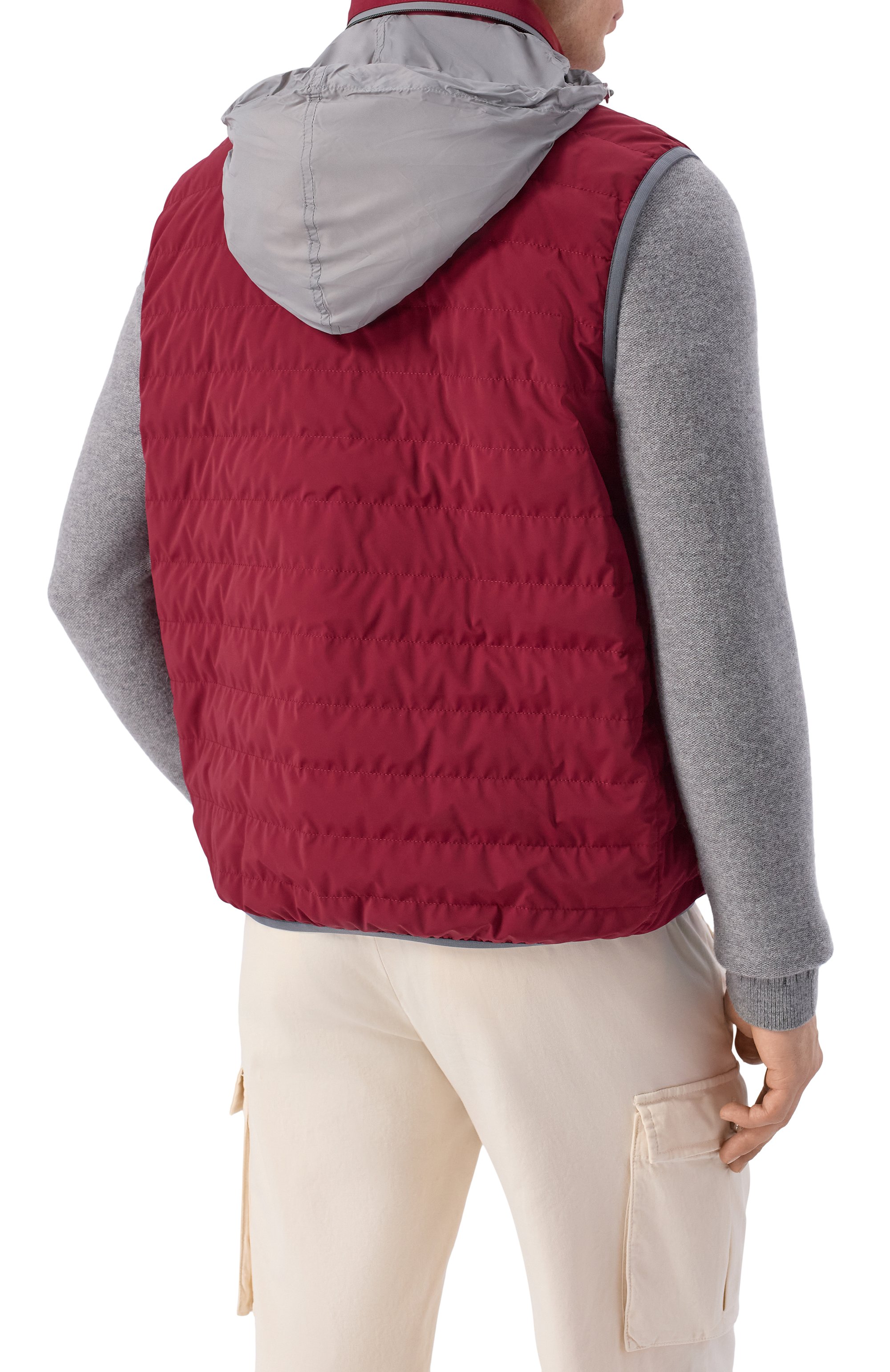 Пуховый жилет BRUNELLO CUCINELLI, арт. MM49A7460G, фото 6