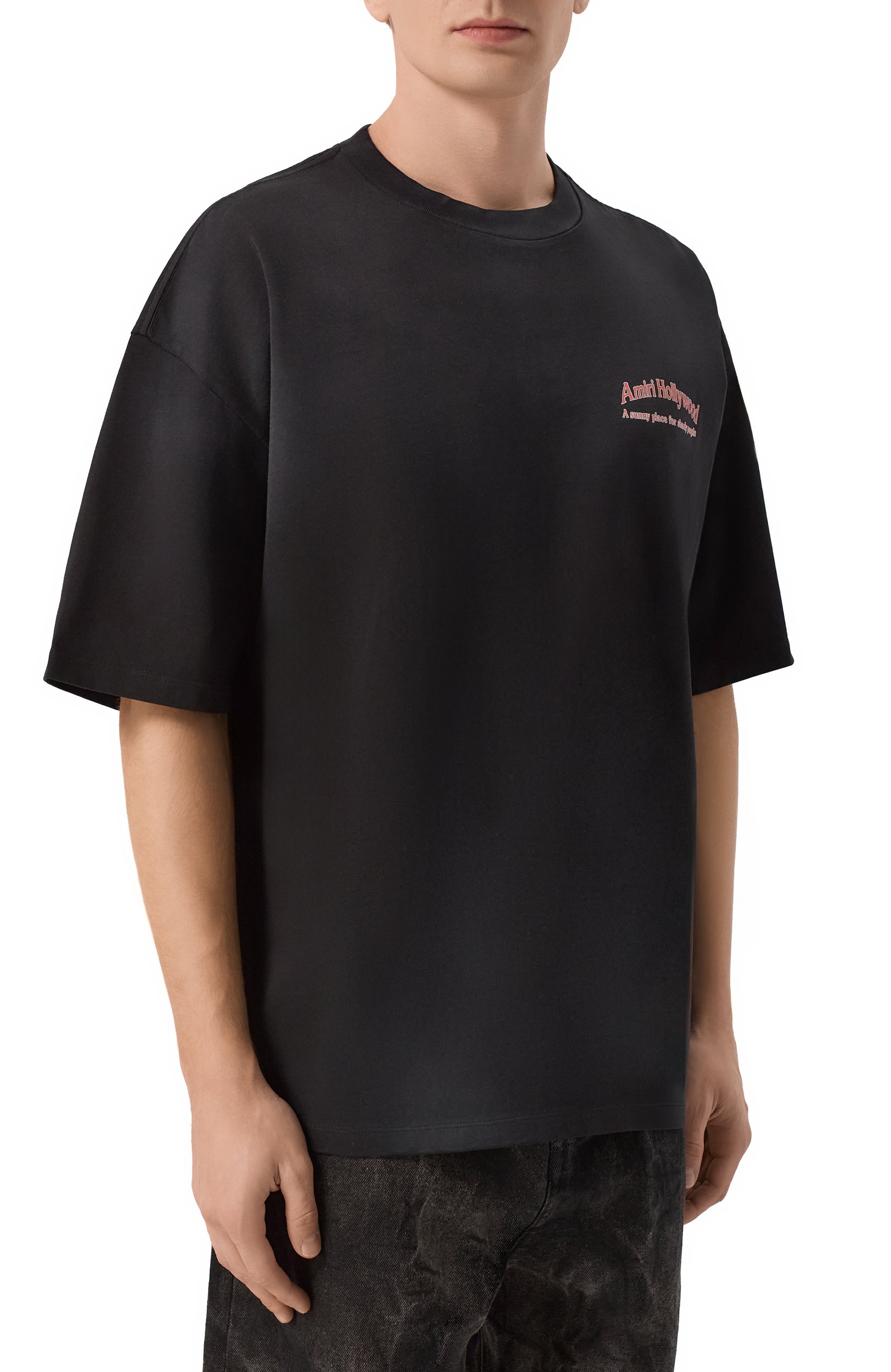 Хлопковая футболка AMIRI, арт. AM326JR004, фото 3
