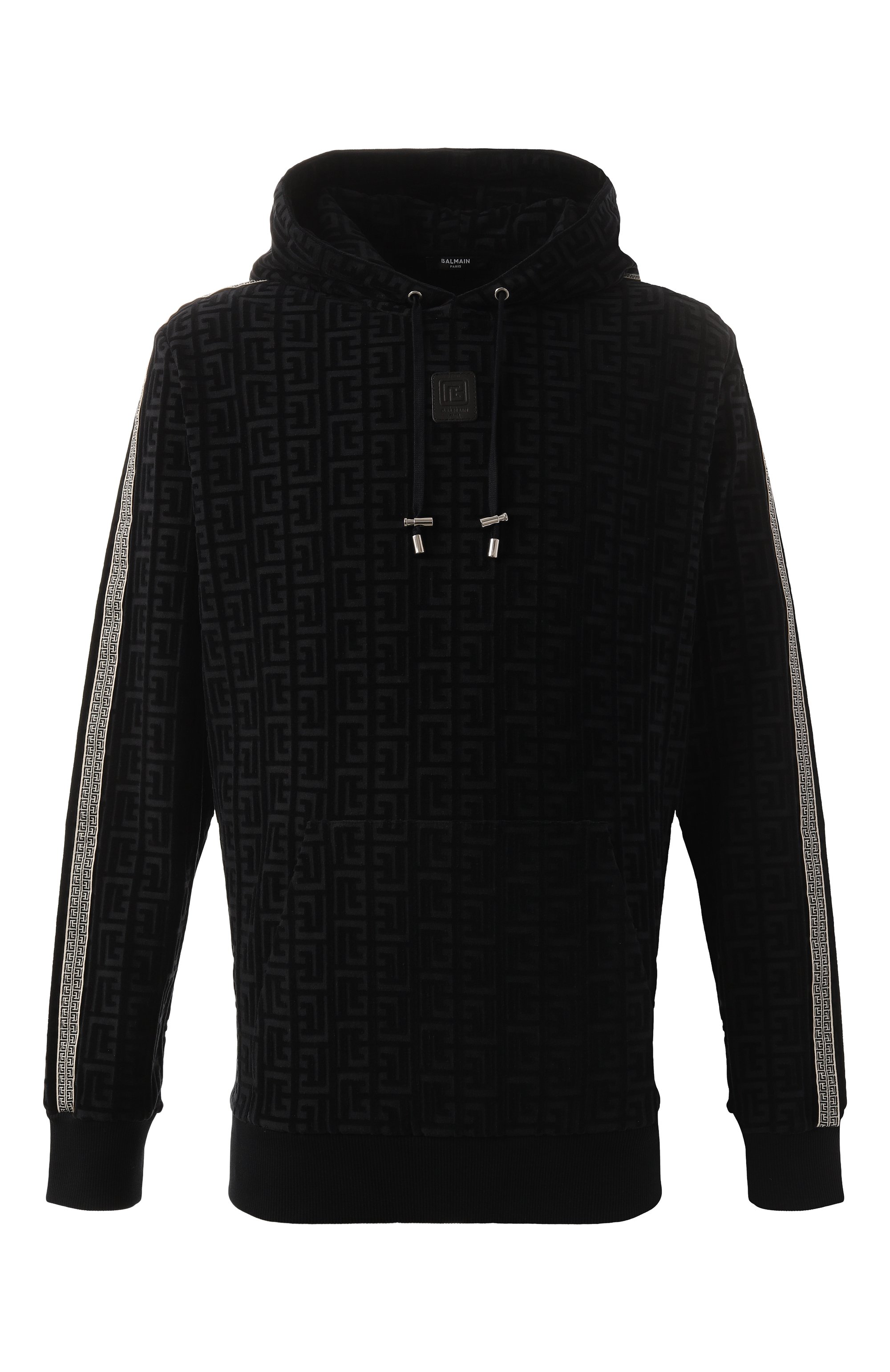 Хлопковое худи BALMAIN, арт. BH1JT200/JG41, фото 1