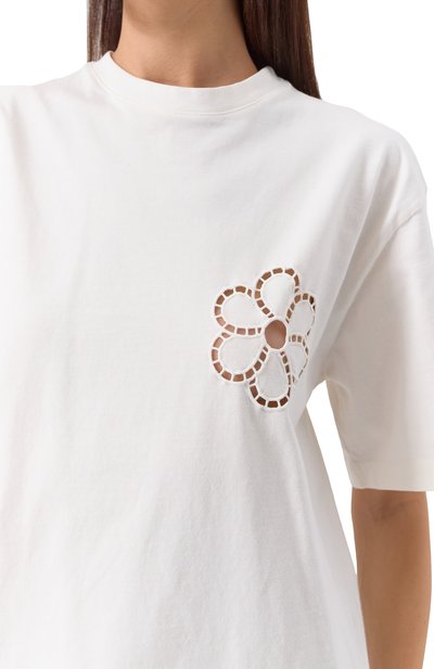 Хлопковая футболка MSGM, арт. 3841MDM128/257091, фото 5