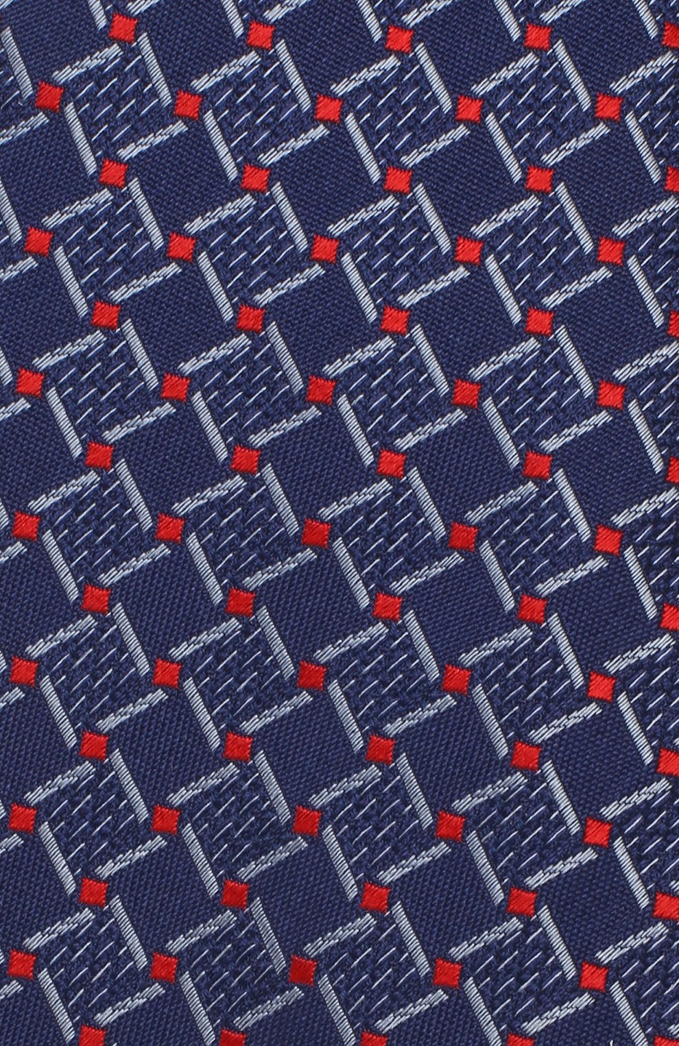 Шелковый галстук CANALI темно-синего цвета по цене 8995 руб., арт. 18/HJ02032, фото 3 Шелковый галстук CANALI, арт. 18/HJ02032, фото 3