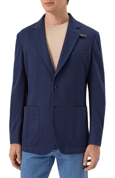 Пиджак из шелка и хлопка BRIONI, арт. UJRQ0L/PB610, фото 4