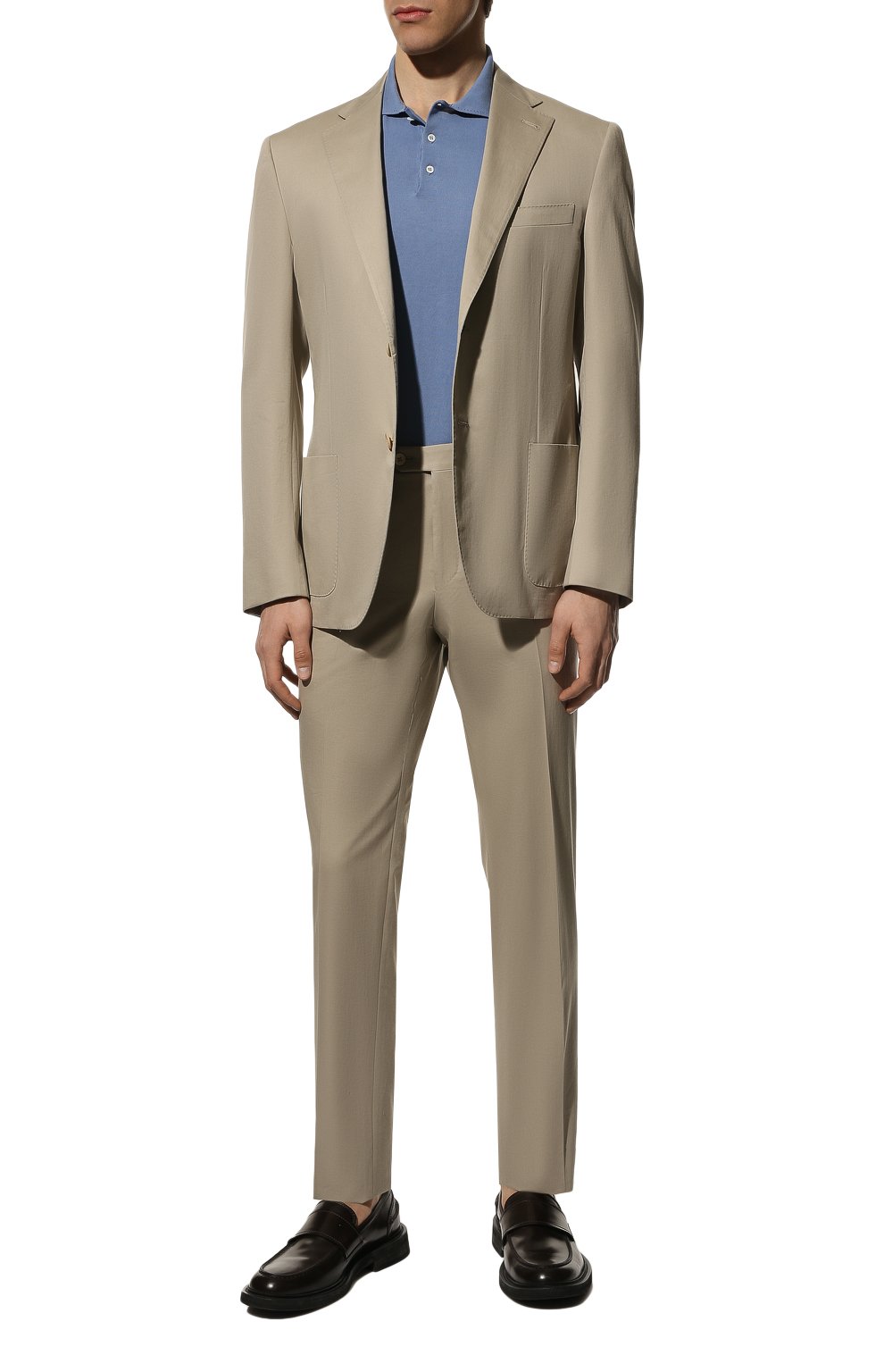 Хлопковое поло CORNELIANI, арт. 89M582-2125136/00, фото 2