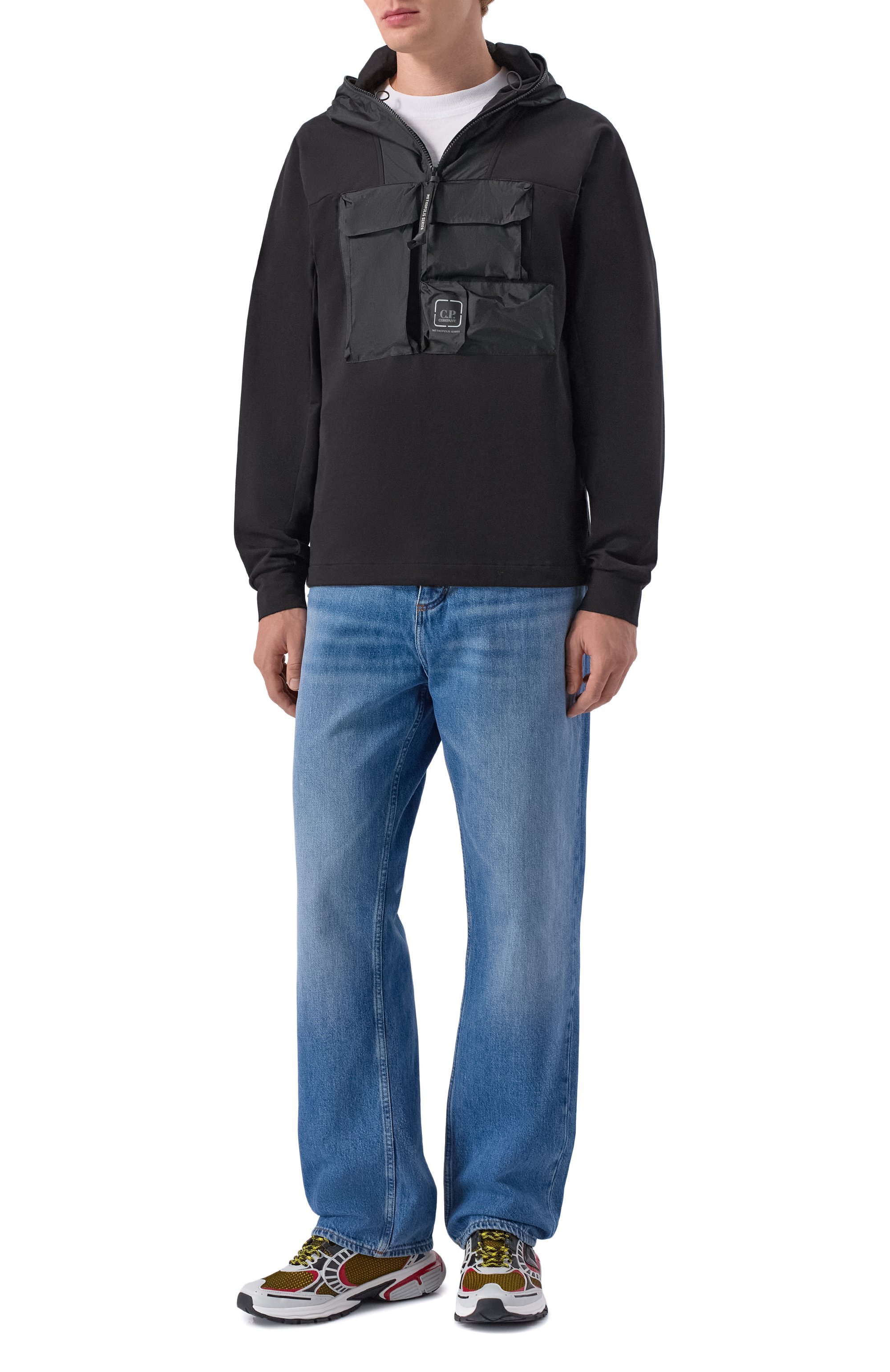 Хлопковый анорак C.P. COMPANY, арт. 20CLSS015A/006452M, фото 2