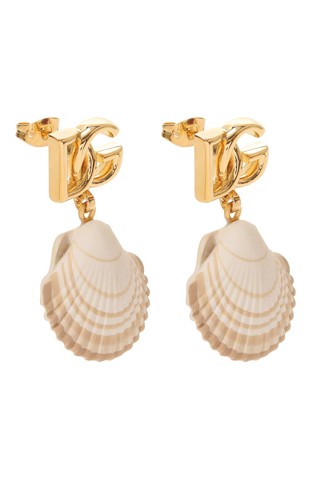 Серьги DOLCE & GABBANA золотого цвета по цене 41300 руб., арт. WEQ6A1 W1111, фото 3 Серьги DOLCE & GABBANA, арт. WEQ6A1 W1111, фото 3