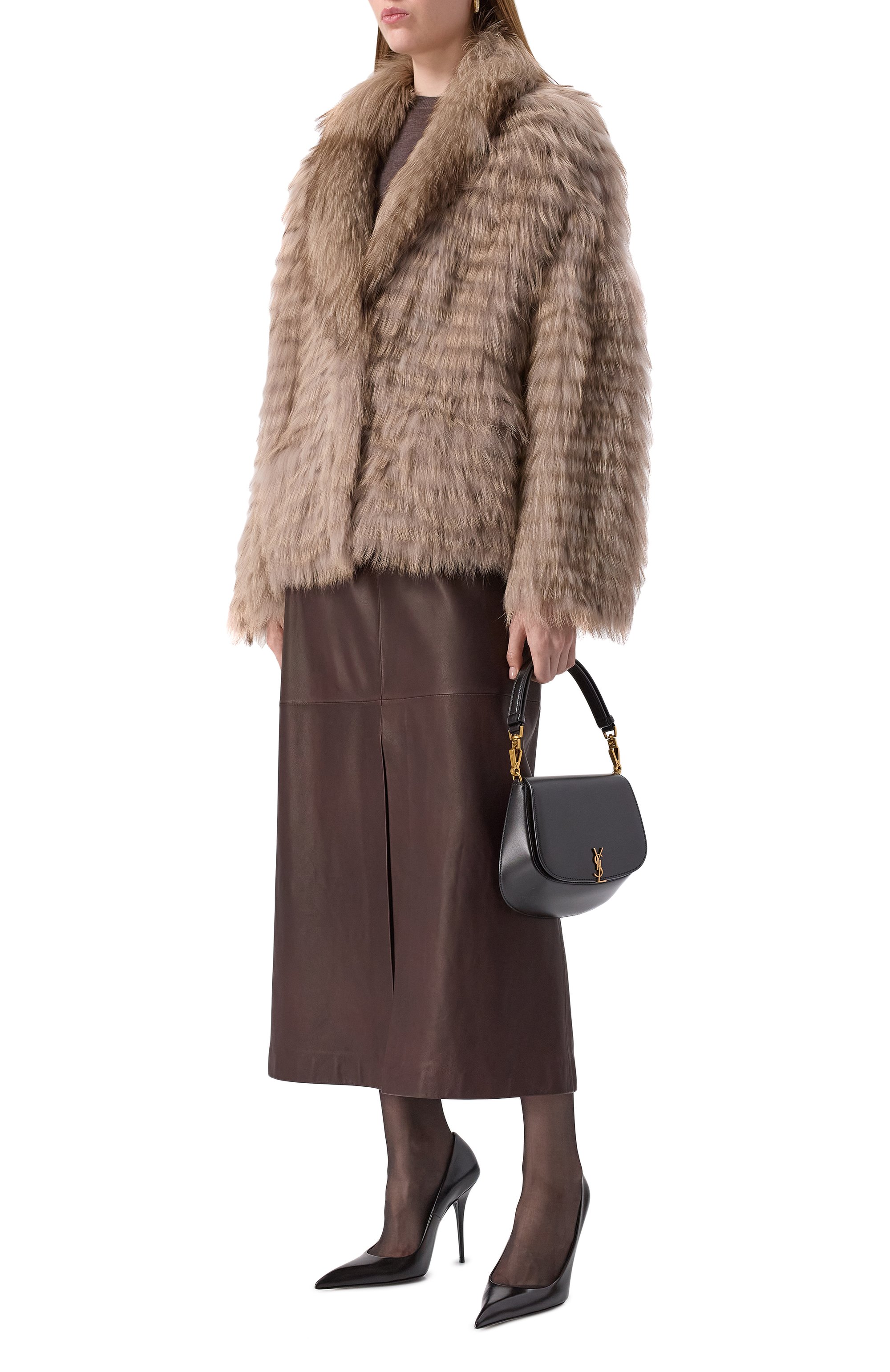 Шуба из лисы SIMONETTA RAVIZZA, арт. F05JA291F1, фото 2