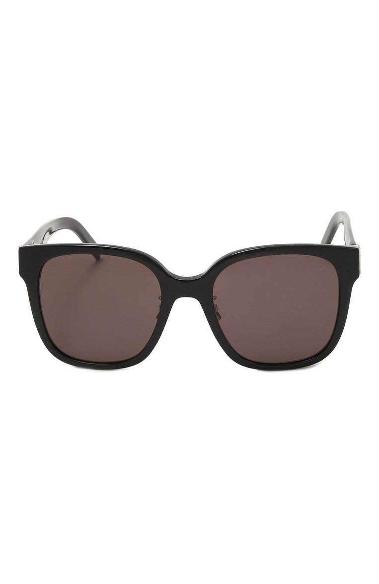 Женские солнцезащитные очки SAINT LAURENT черного цвета, арт. SL M105/F 001 | Фото 3 (Нос: Не проставлено; Региональные ограничения белый список (Axapta Mercury): Не проставлено; Тип очков: С/з; Материал: Пластик; Оптика Гендер: оптика-женское; Очки форма: Квадратные)