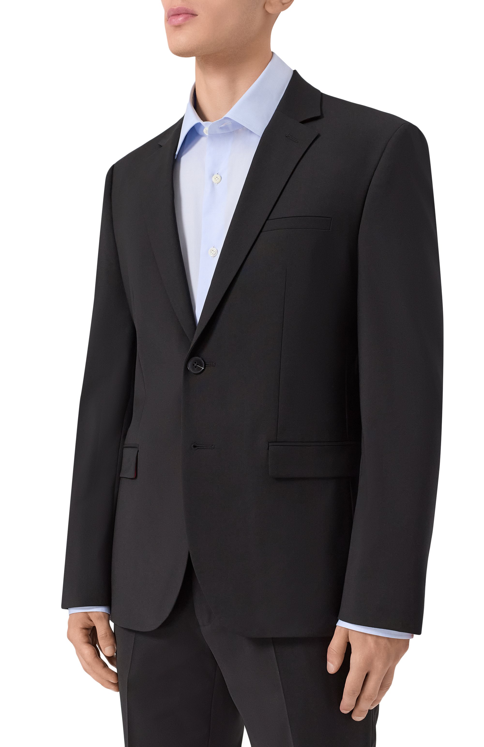 Костюм HUGO черного цвета по цене 54950 руб., арт. 50540141, фото 3 Костюм HUGO, арт. 50540141, фото 3