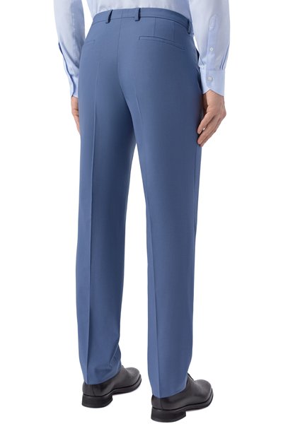 Однобортный костюм HUGO синего цвета по цене 54950 руб., арт. 50544524, фото 5 Однобортный костюм HUGO, арт. 50544524, фото 5