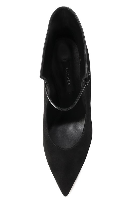 Замшевые туфли Blade 100 Casadei 1H038A100T/T0545 Чёрный  1H038A100T/T0545 Фото 6