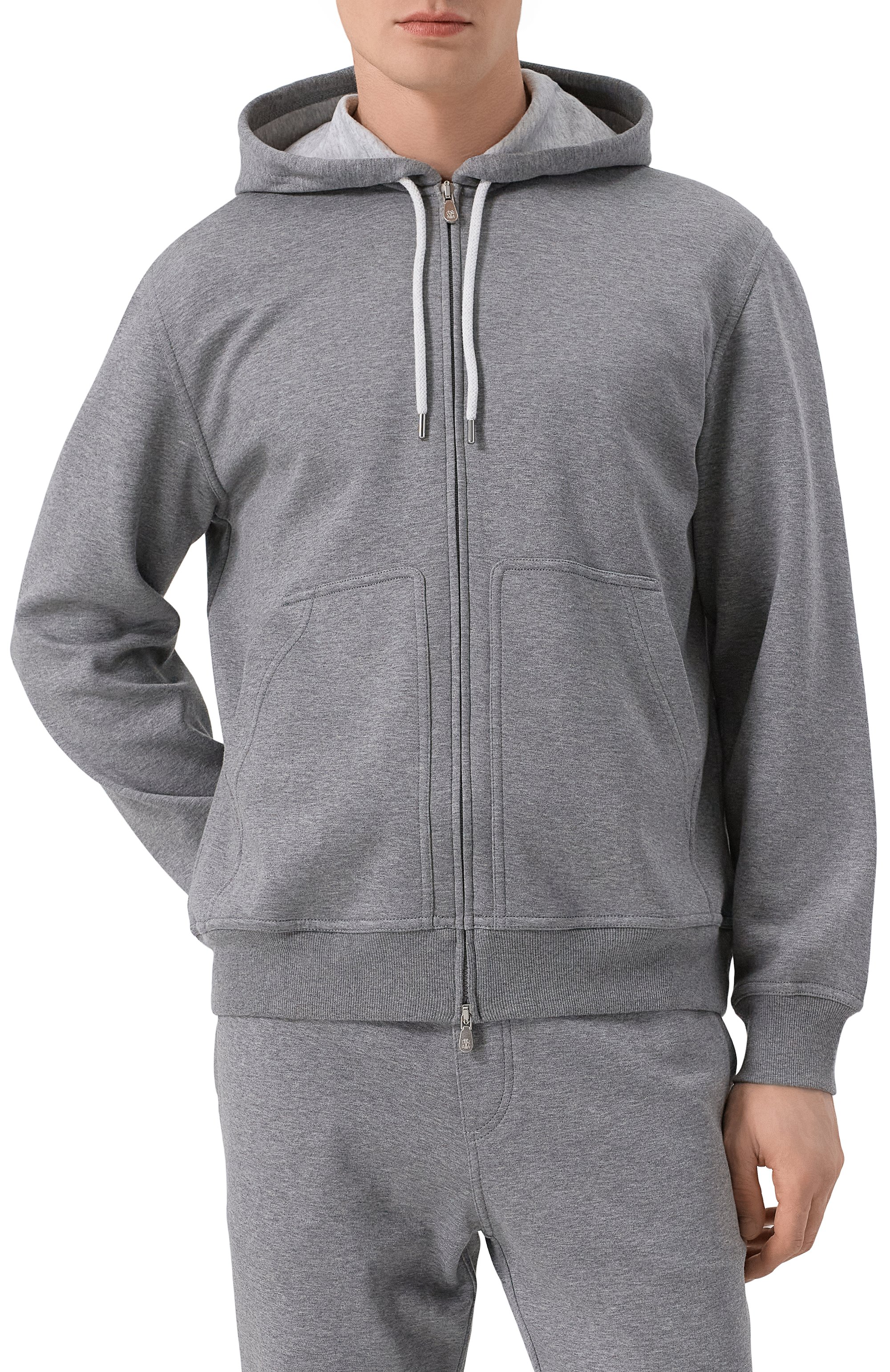 Толст�овка из хлопка и кашемира BRUNELLO CUCINELLI, арт. MM8319069G, фото 3