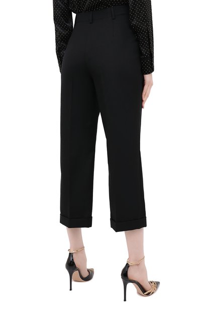 Шерстяные брюки SAINT LAURENT, арт. 627259/Y221W, фото 4
