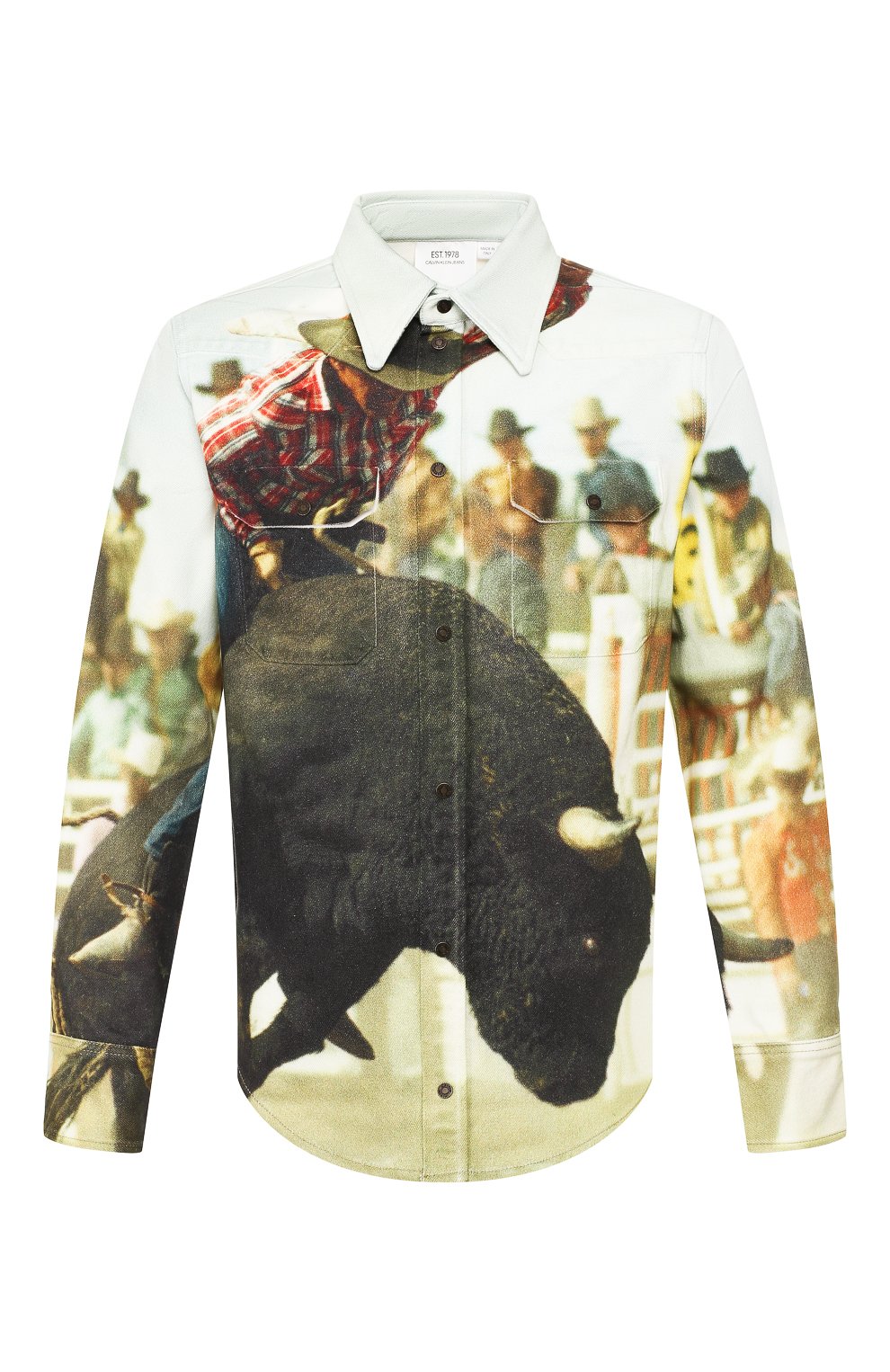 Джинсовая куртка EST.1978 CALVIN KLEIN JEANS, арт. J70J700059, фото 1