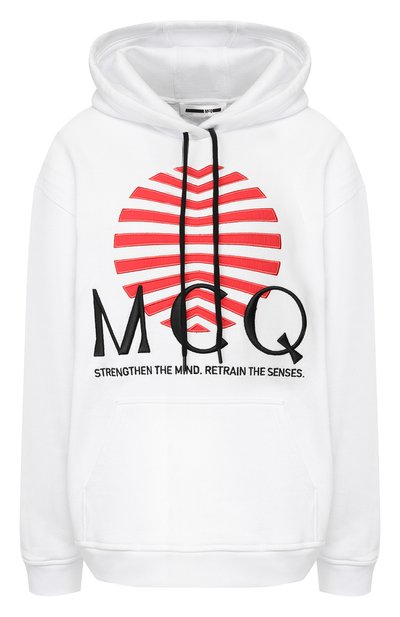 Женский хлопковое худи MCQ SWALLOW, ар т. 527546/R0J10
