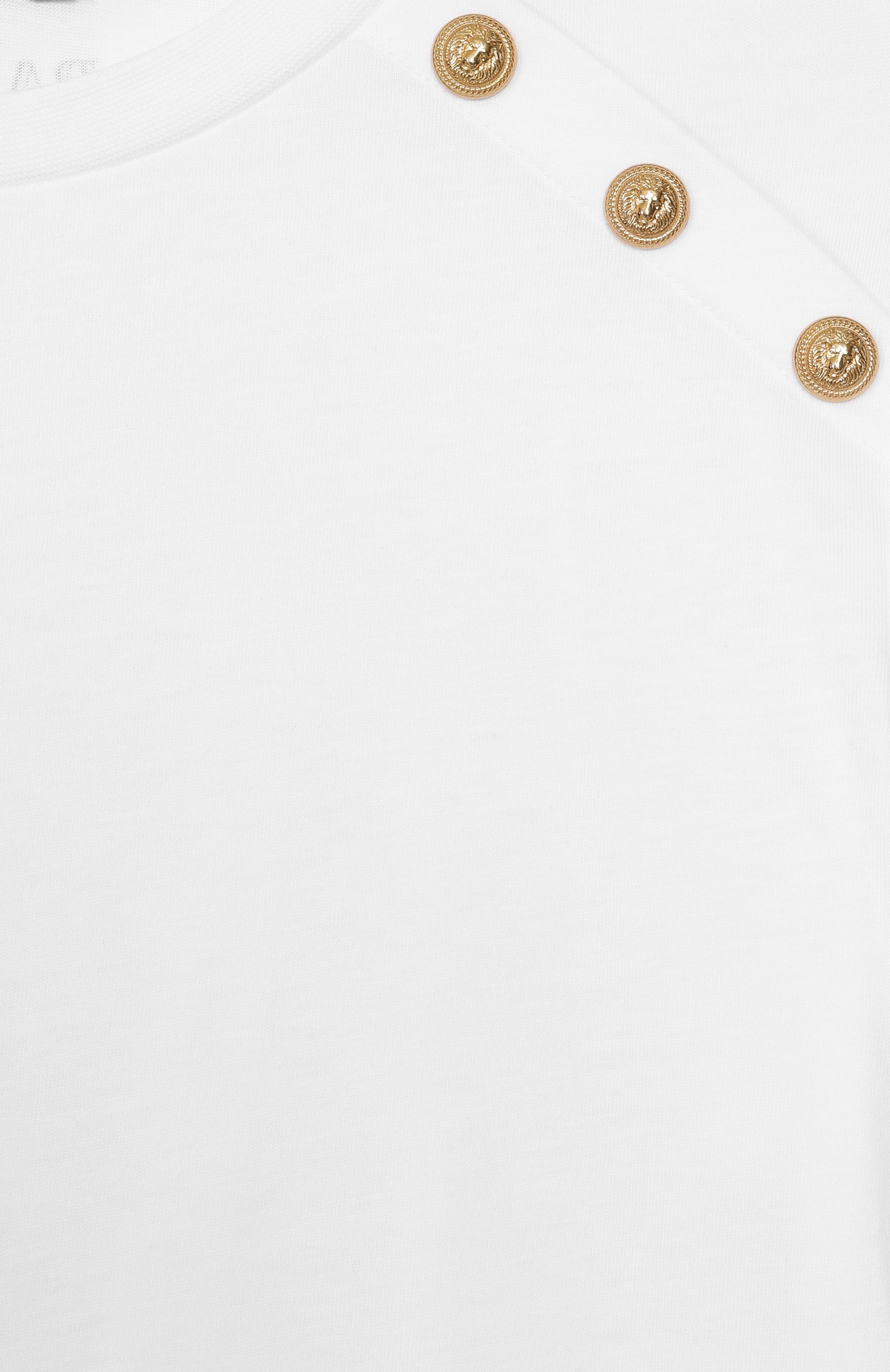 Хлопковая футболка BALMAIN, арт. BX8A31, фото 3