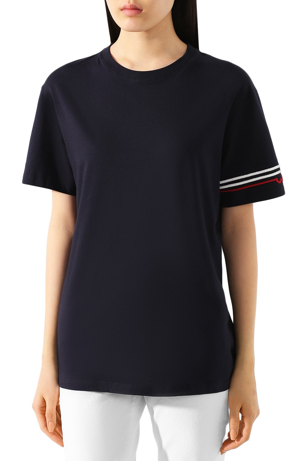 Хлопковая футболка VALENTINO, арт. TB3MG05J5BL, фото 3