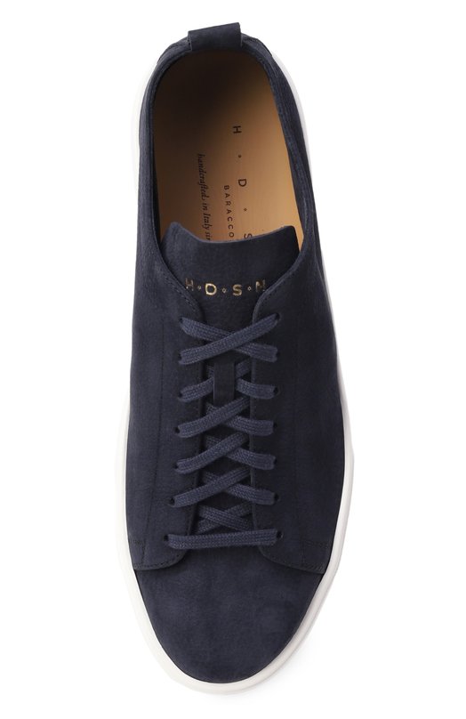 Кеды из нубука H`D`S`N Baracco TH0MAS.0* Синий  TH0MAS.0* Фото 6