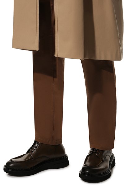 Кожаные ботинки GREEN GEORGE, арт. 2053/B0RNE0, фото 3