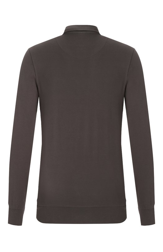 Хлопковое поло Harmont & Blaine Коричневый, фото 2