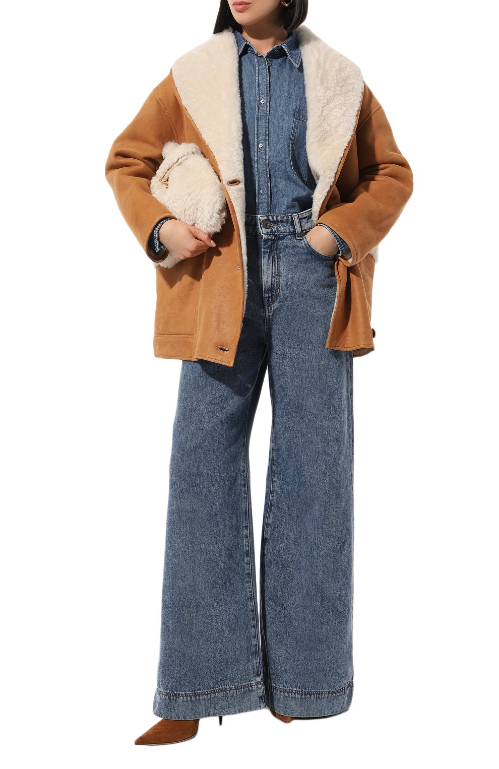 Дубленка из овчины SIMONETTA RAVIZZA, арт. F04JA254H23, фото 2