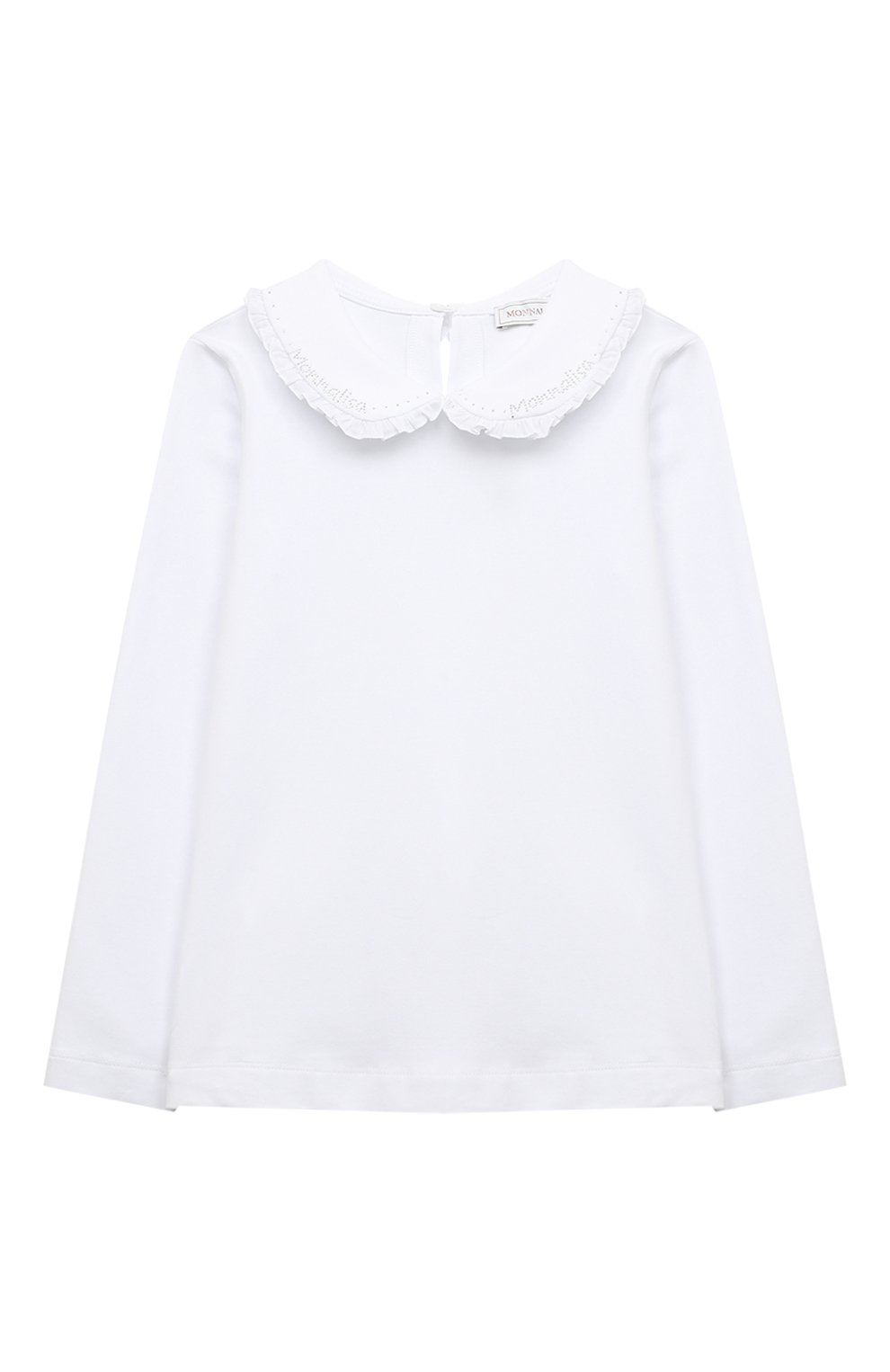 Хлопковая блузка MONNALISA, арт. 18BTSH, фото 1