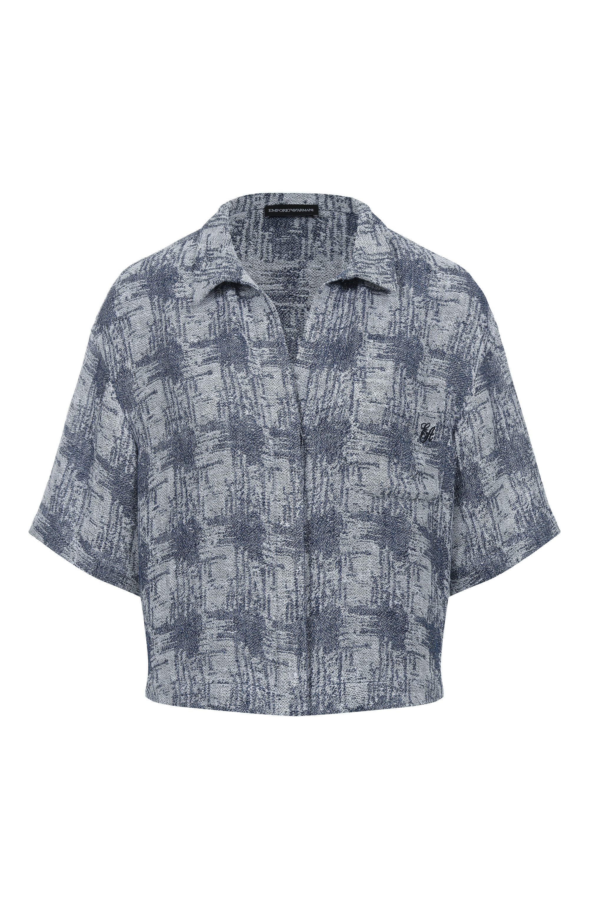 Льняная рубашка EMPORIO ARMANI, арт. EW000871/AF12524, фото 1