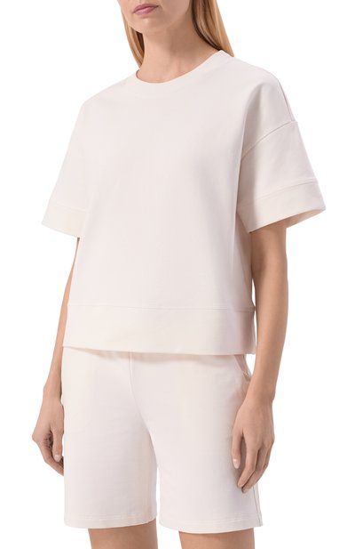 Хлопковая футболка HANRO, арт. 078896, фото 3